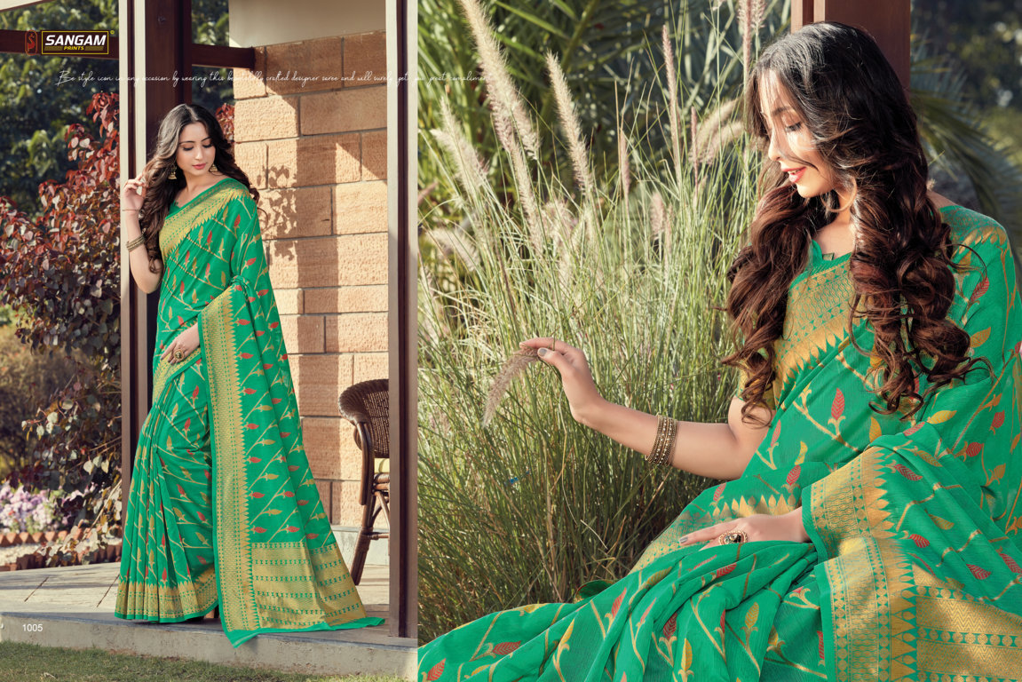 Sangam Presents Ananya Cotton Handloom Sarees
