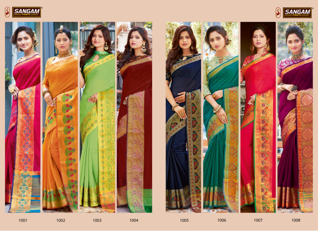 Sangam Presents Odisha Handloom Khadi Silk Sarees