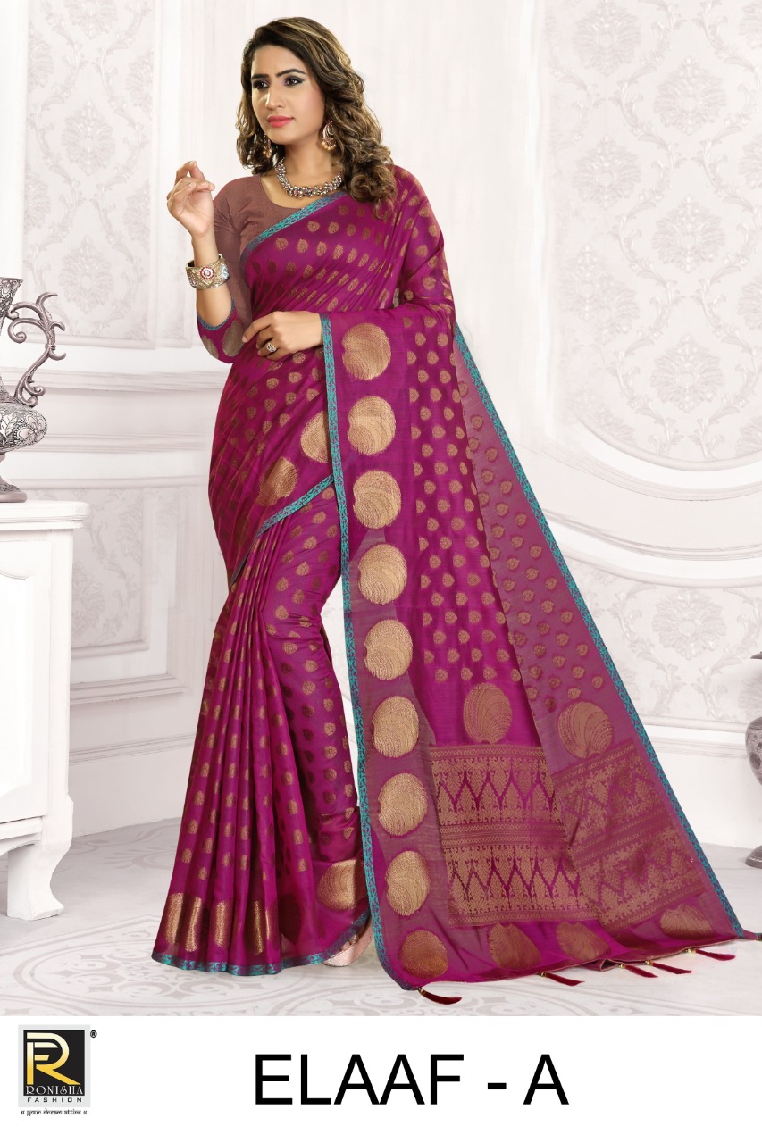 Ranjna Presnts Elaaf  Designer Saree Collection