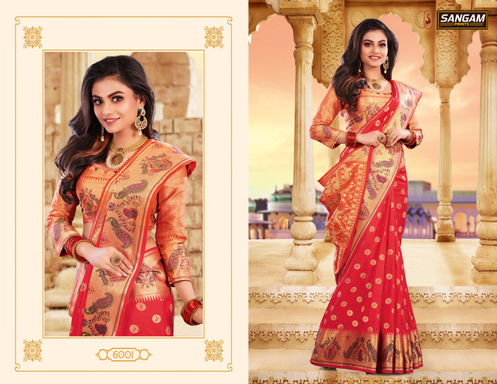 Sangam Presents Shaktirupa Festive Wear Silk Sarees Collection