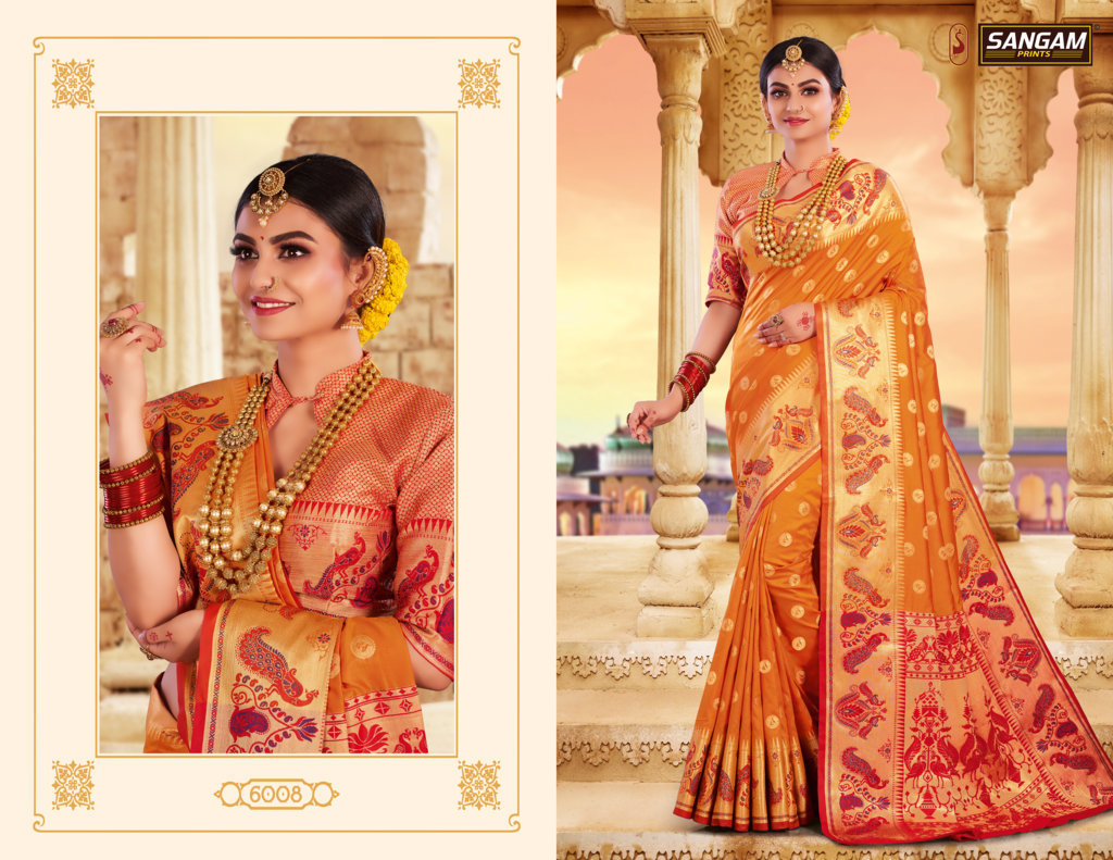 Sangam Presents Shaktirupa Festive Wear Silk Sarees Collection
