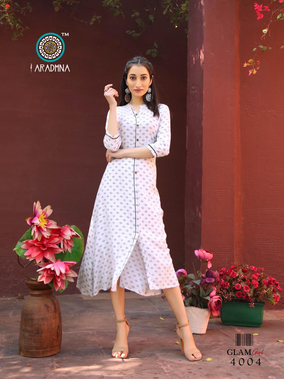 Aradhana Presents  Glam Girl Vol  4  Long Kurtis Collection