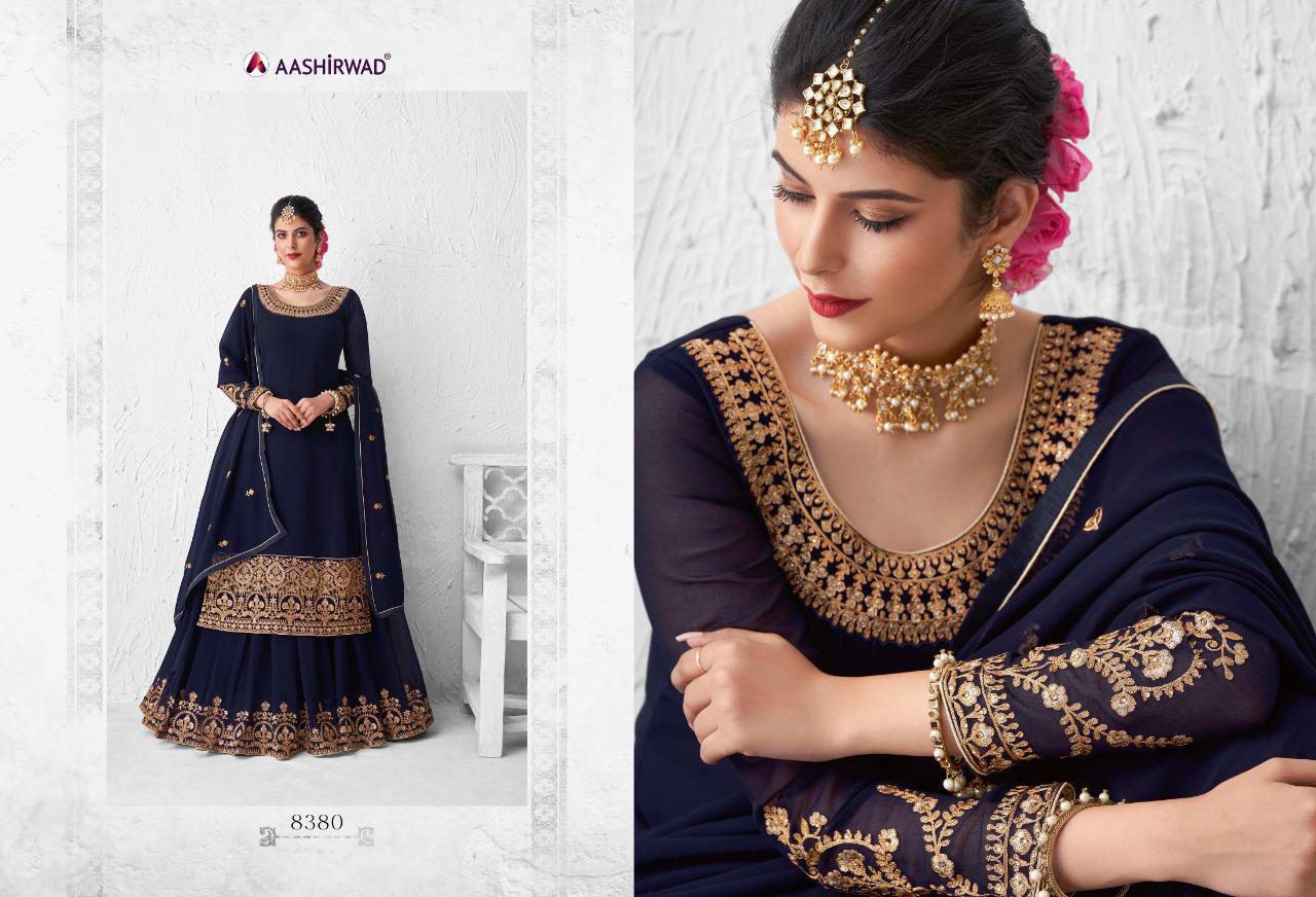 Aashirwad Presents  Meraki 8380 Series  Salwar Kameez Collection