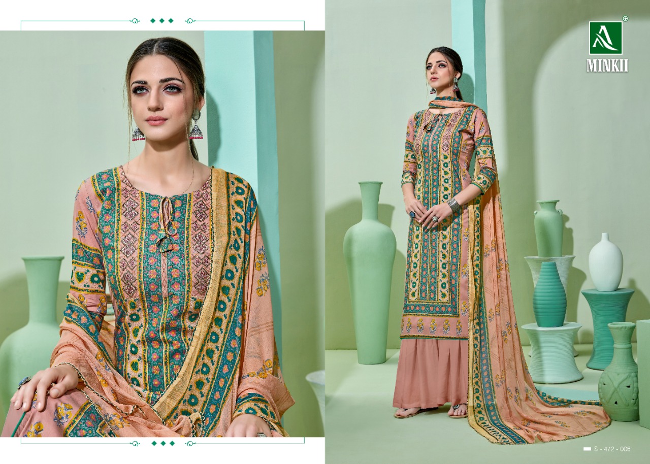 Alok Presents Minkii Designer Salwar Suit Collection