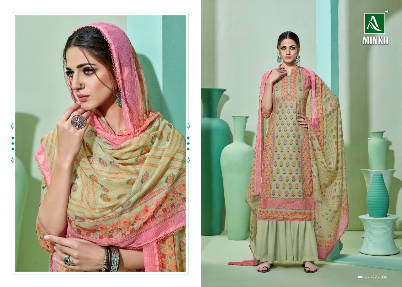 Alok Presents Minkii Designer Salwar Suit Collection