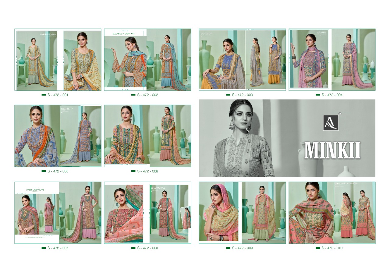 Alok Presents Minkii Designer Salwar Suit Collection