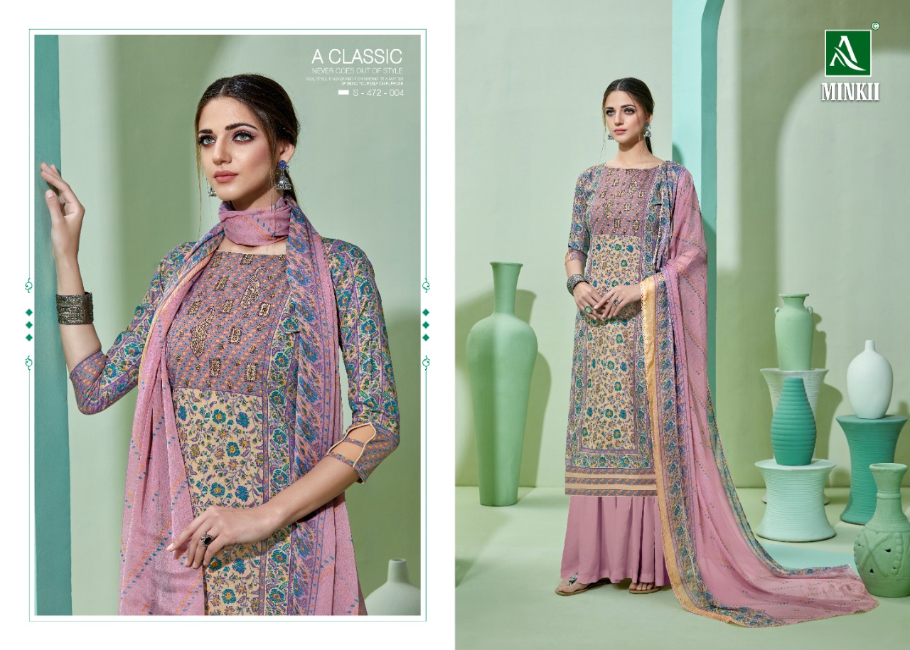 Alok Presents Minkii Designer Salwar Suit Collection