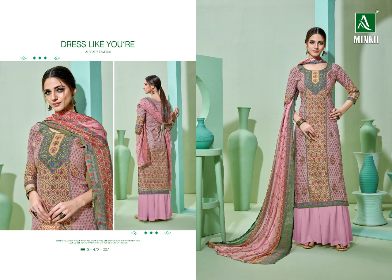 Alok Presents Minkii Designer Salwar Suit Collection
