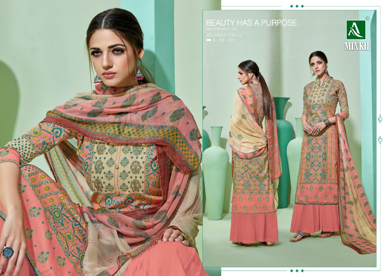 Alok Presents Minkii Designer Salwar Suit Collection