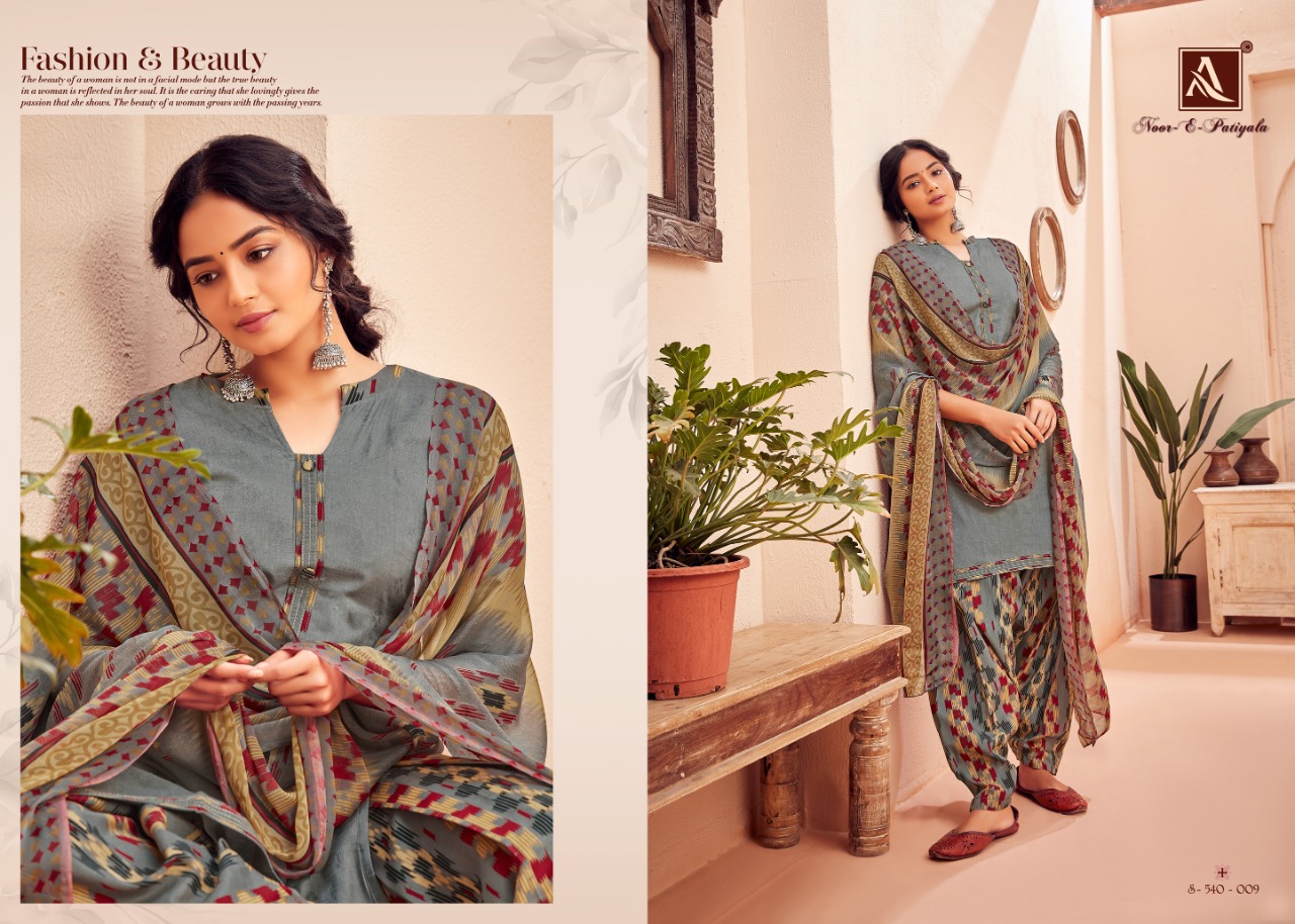 Alok  Presents  Noor E Patiyala  Vol 11 Designer Dress Material