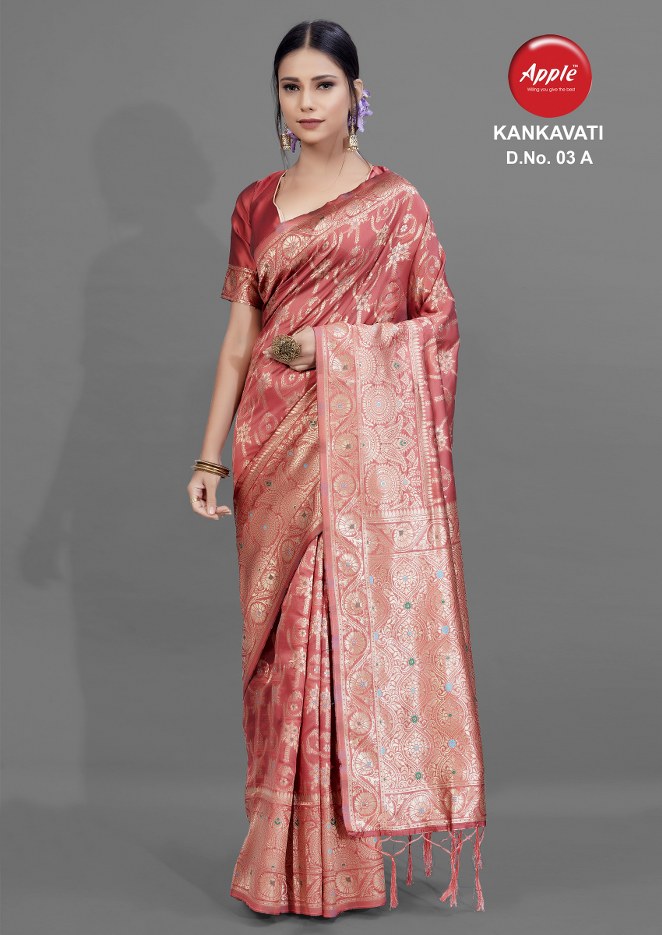 Apple  Presents  Kankavati Vol  3 Festive Wear Sarees Collection