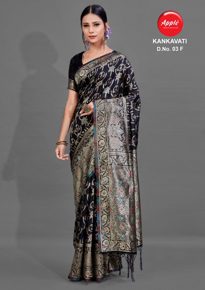 Apple  Presents  Kankavati Vol  3 Festive Wear Sarees Collection