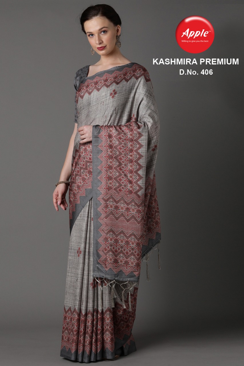 Apple  Presents Kashmira Premium  Vol 4  Printed Sarees Collection