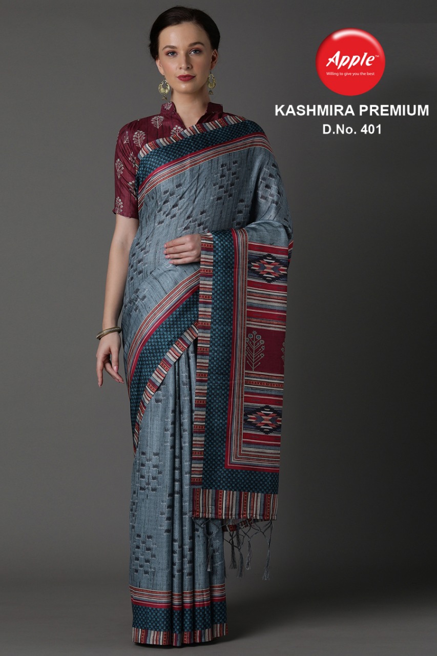 Apple  Presents Kashmira Premium  Vol 4  Printed Sarees Collection