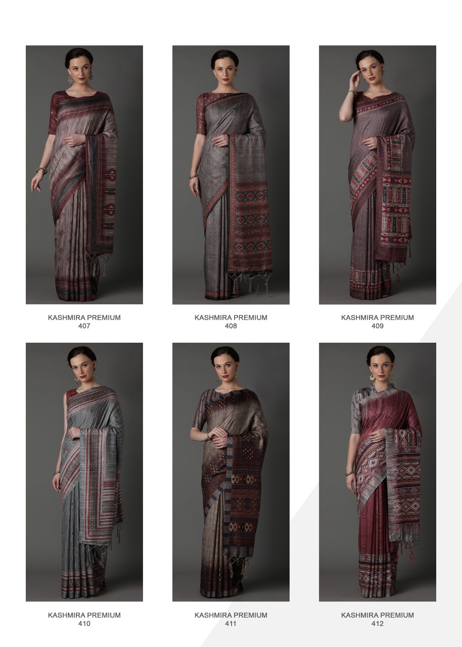 Apple  Presents Kashmira Premium  Vol 4  Printed Sarees Collection