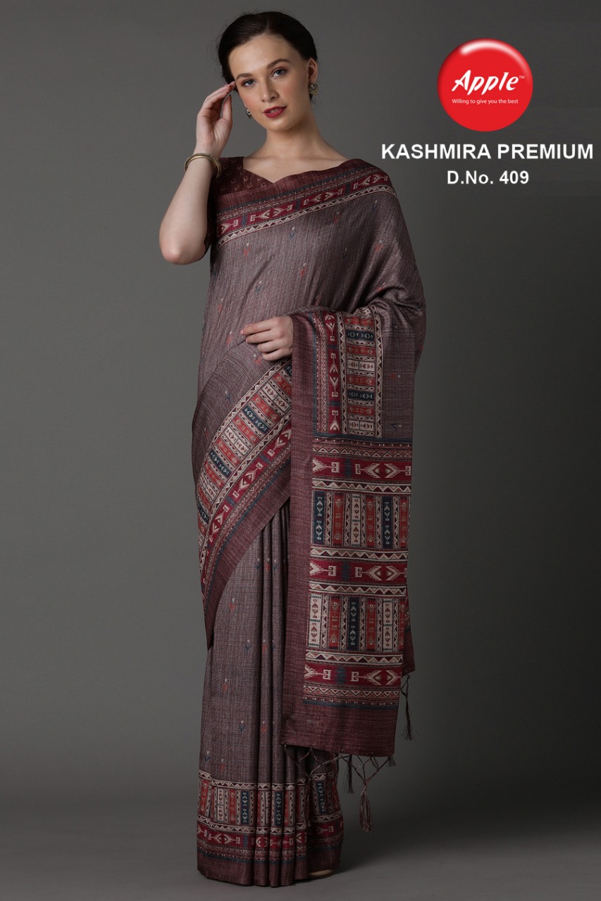 Apple  Presents Kashmira Premium  Vol 4  Printed Sarees Collection