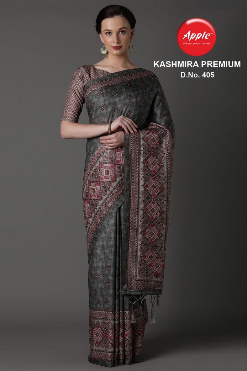 Apple  Presents Kashmira Premium  Vol 4  Printed Sarees Collection