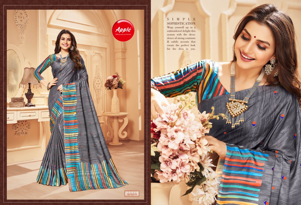 Apple Presents Niharika  Festive Wear  Sarees Collection