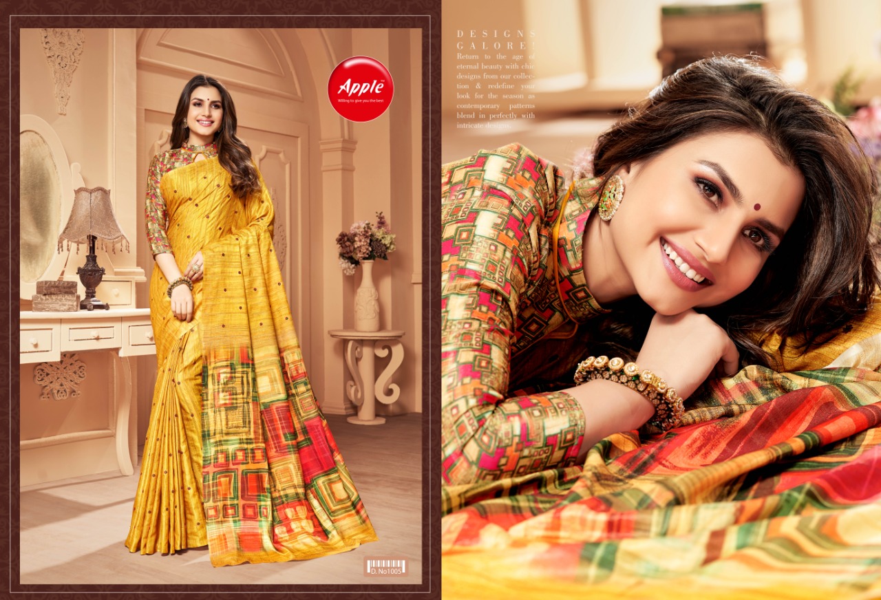Apple Presents Niharika  Festive Wear  Sarees Collection