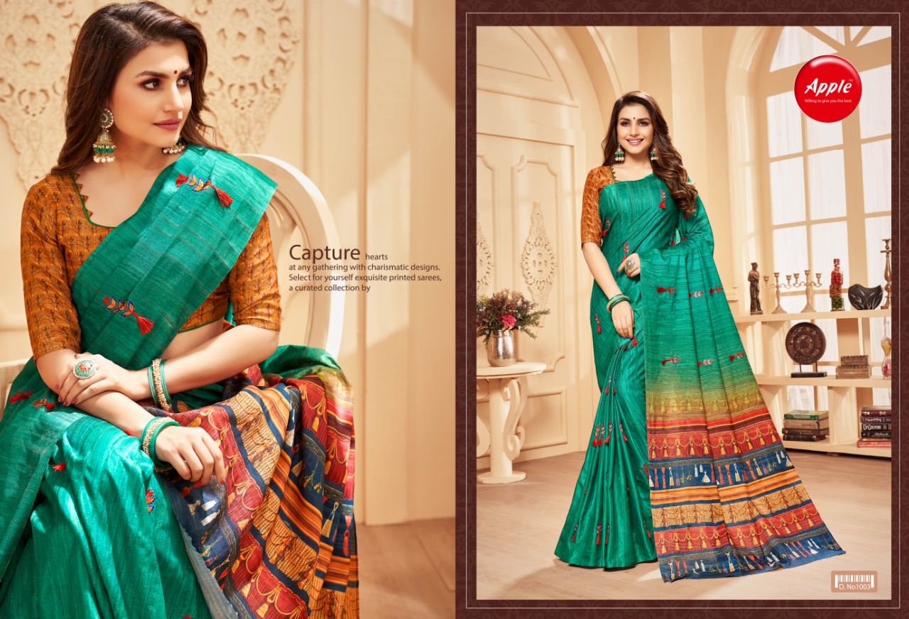 Apple Presents Niharika  Festive Wear  Sarees Collection