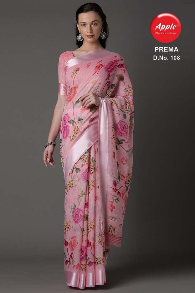 Apple  Presents  Prema Casual Wear  Sarees  Collection