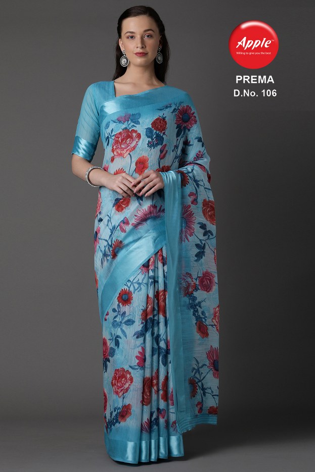 Apple  Presents  Prema Casual Wear  Sarees  Collection