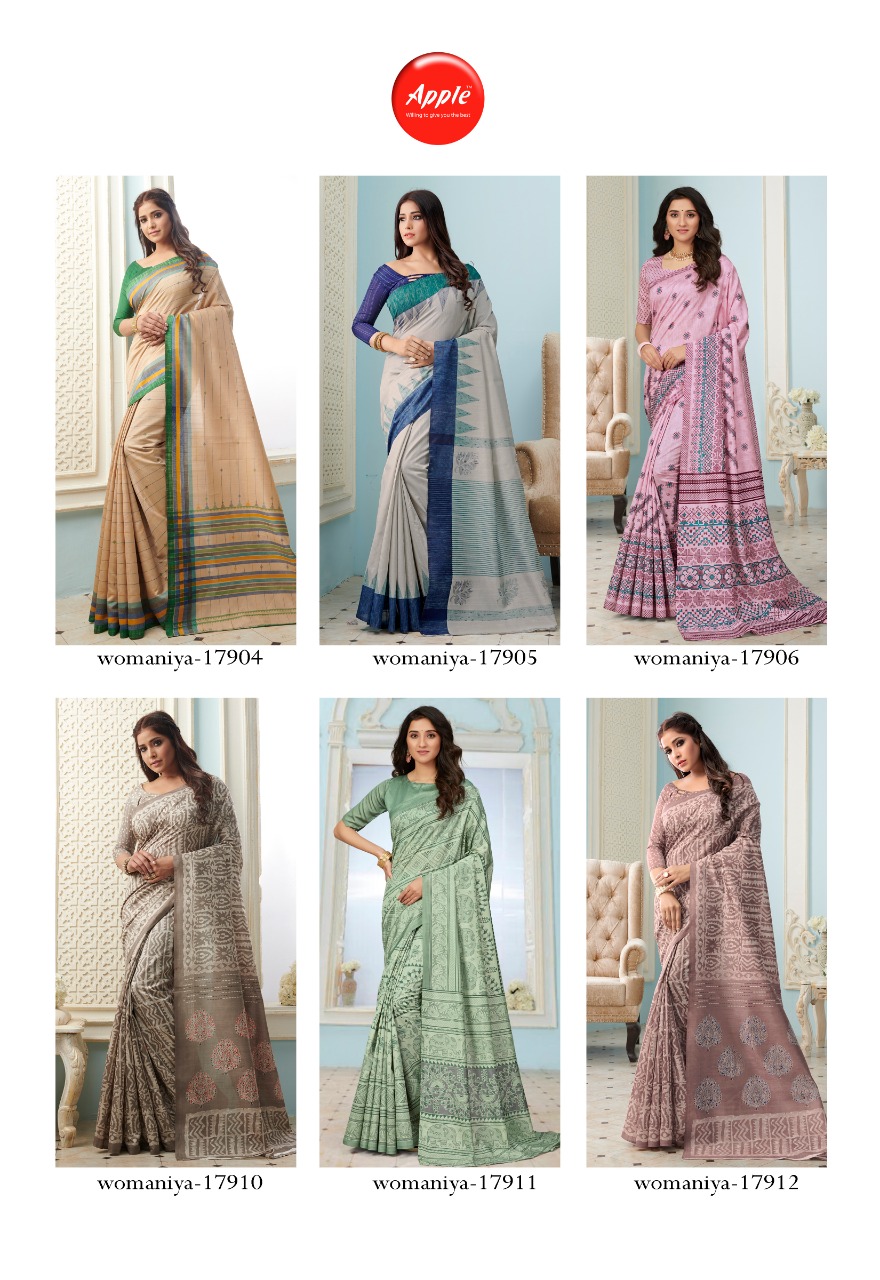 Apple Presents Womaniya Vol 17 Designer Sarees Collection
