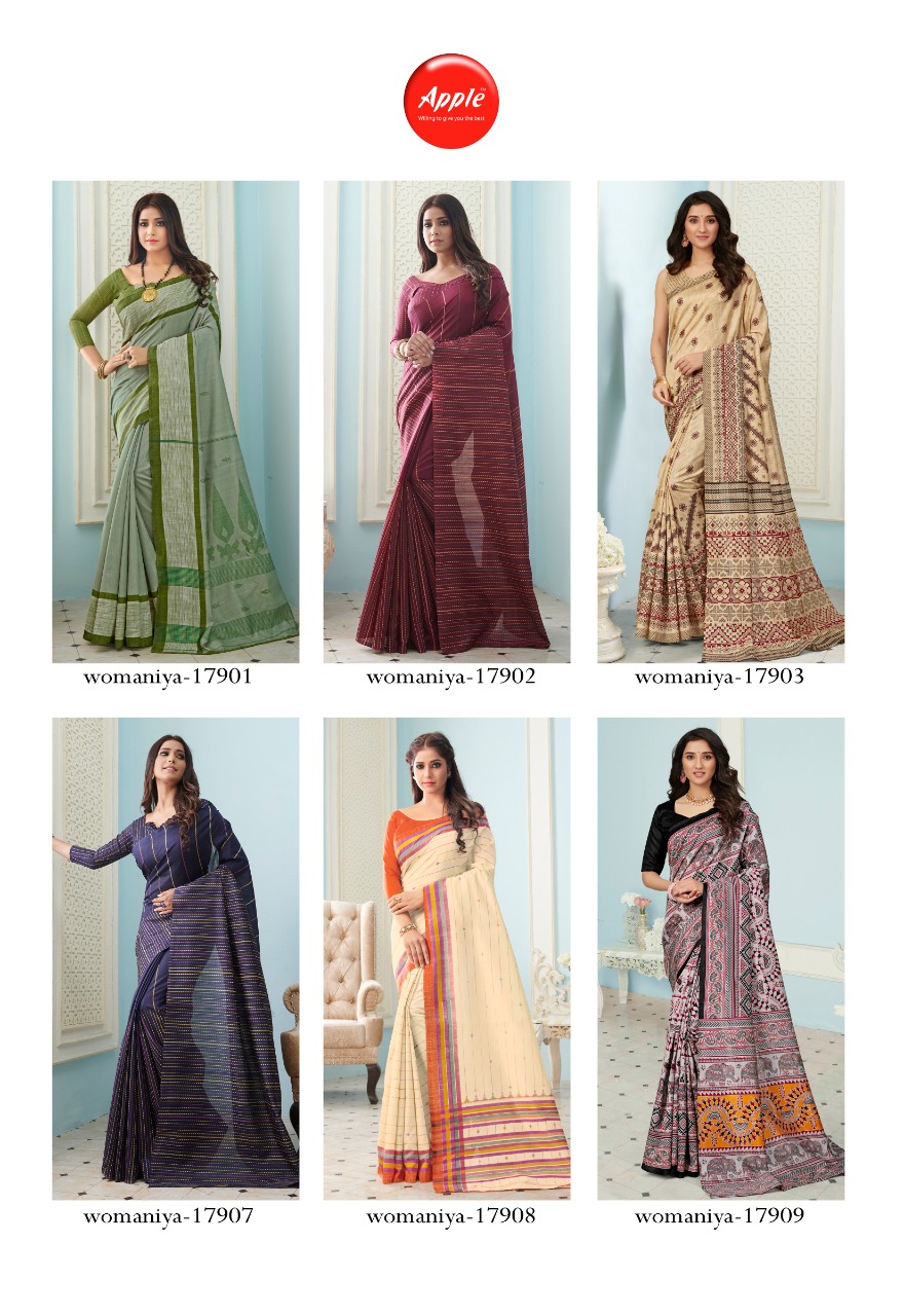 Apple Presents Womaniya Vol 17 Designer Sarees Collection