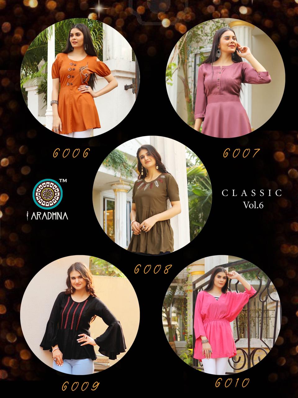 Aradhana Presents  Classic Vol 6 Western Ladies Top