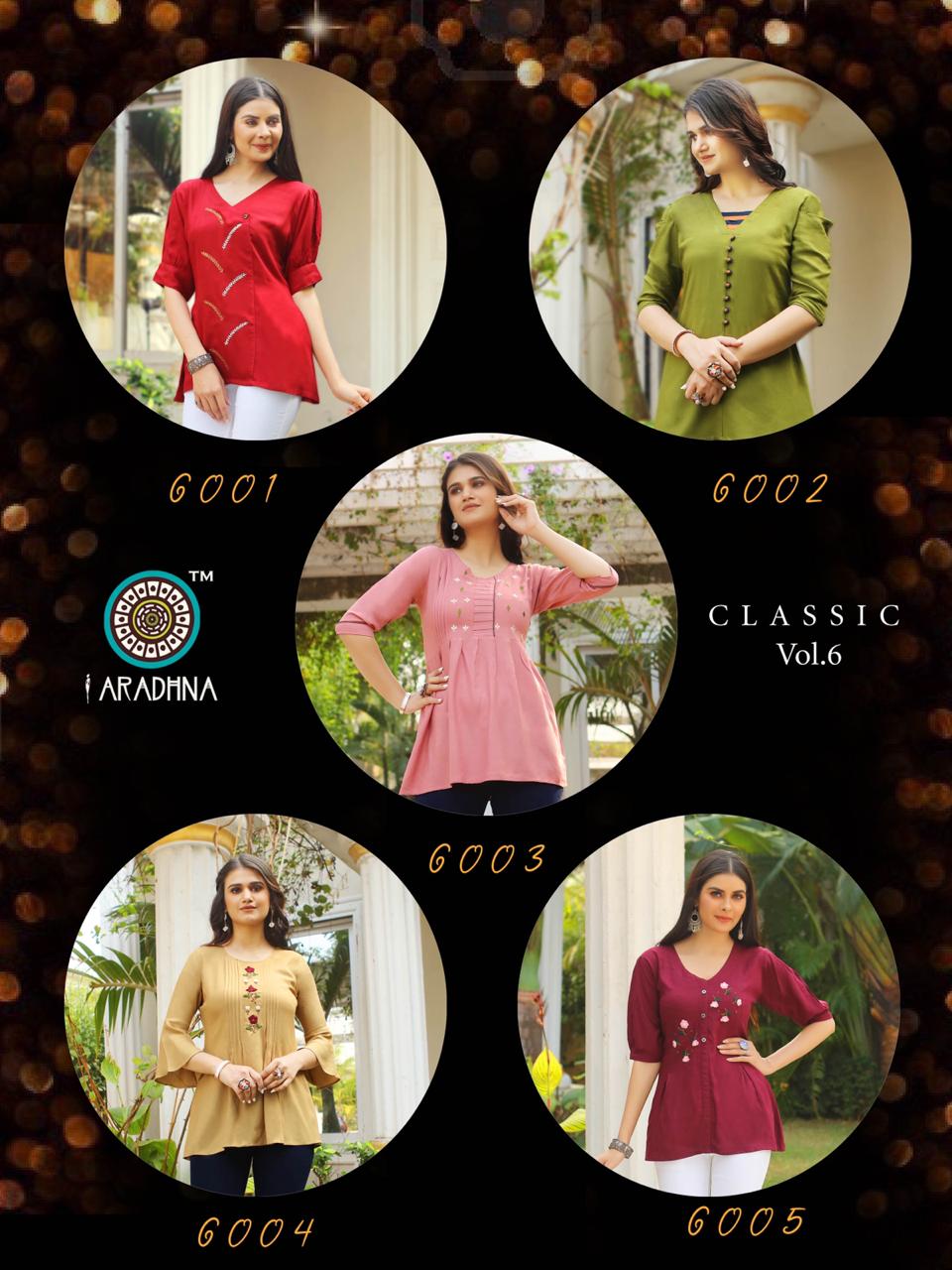 Aradhana Presents  Classic Vol 6 Western Ladies Top