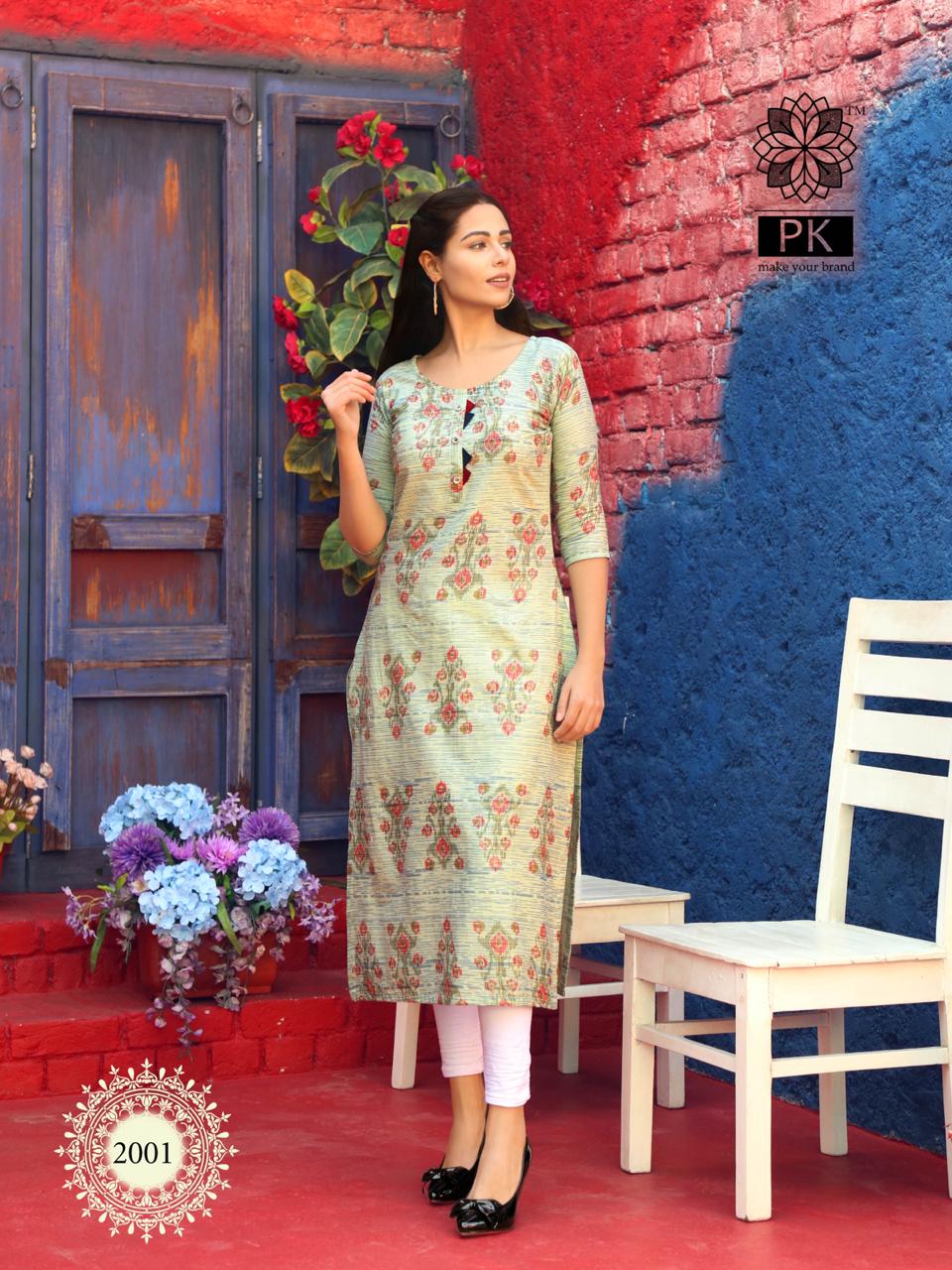 Aradhana  Presents Fashion Trend  Vol 2 Casual Wear Kurti Collection