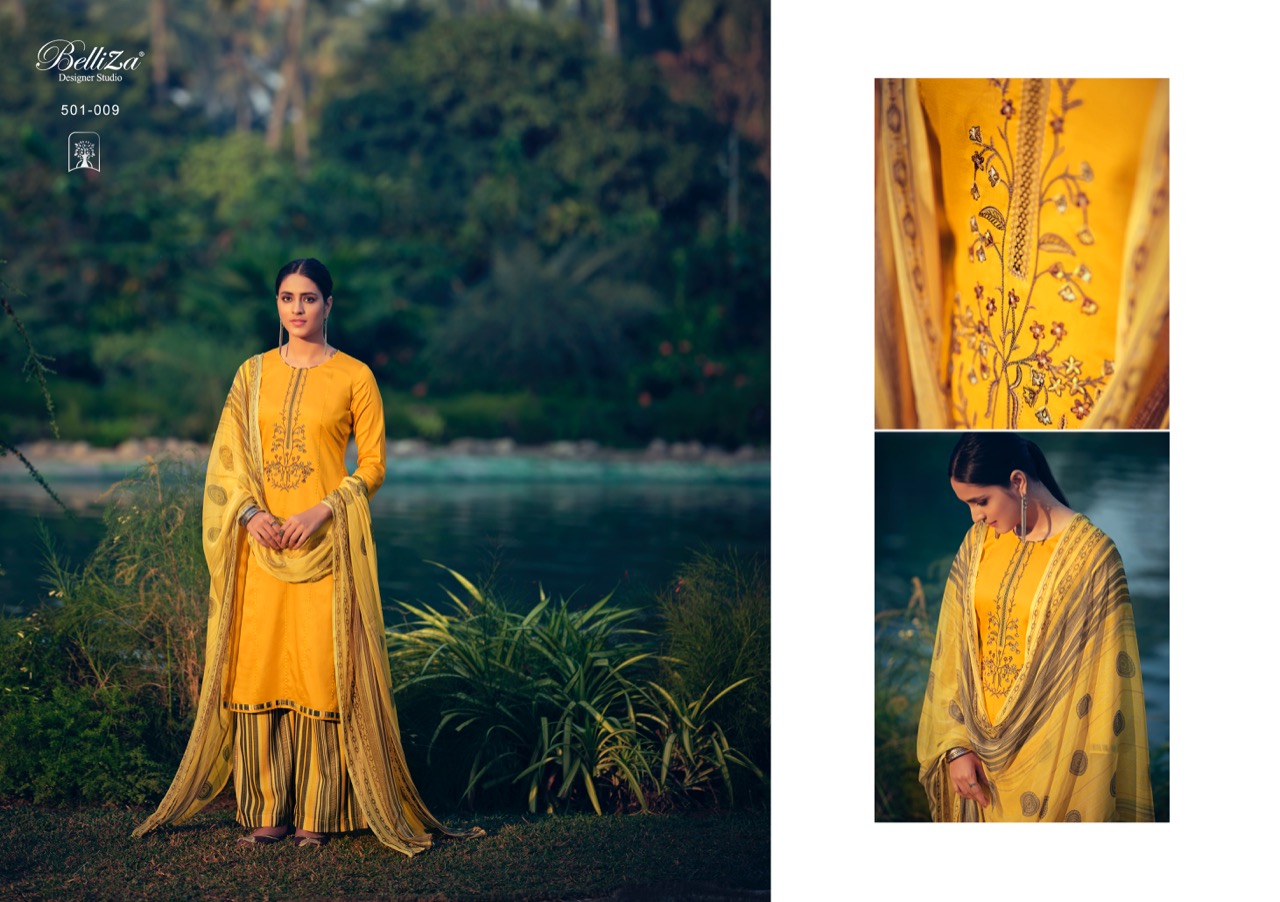 Belliza Presents  Nazar E Patiala  Vol 5 Designer Dress Material