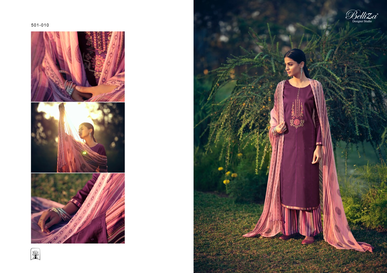 Belliza Presents  Nazar E Patiala  Vol 5 Designer Dress Material