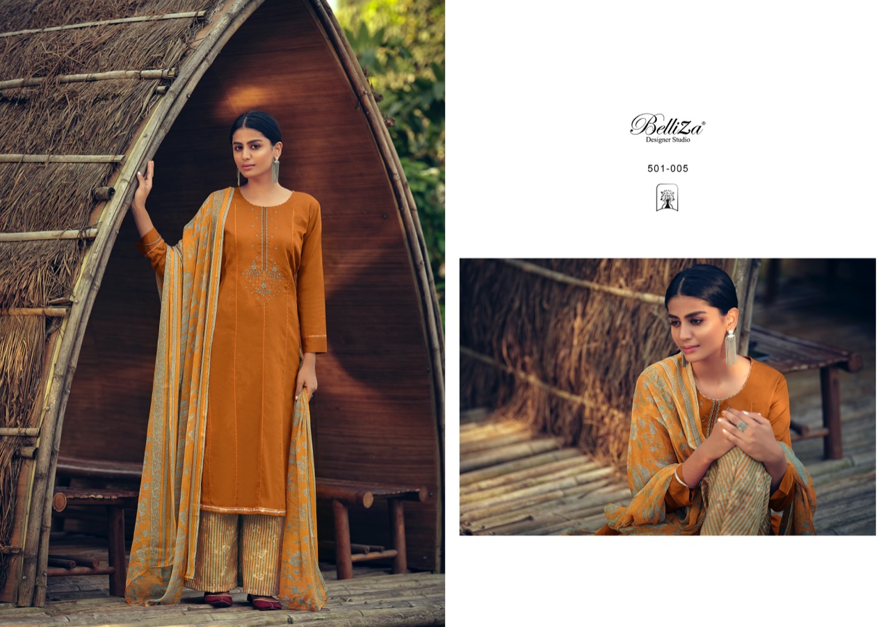 Belliza Presents  Nazar E Patiala  Vol 5 Designer Dress Material