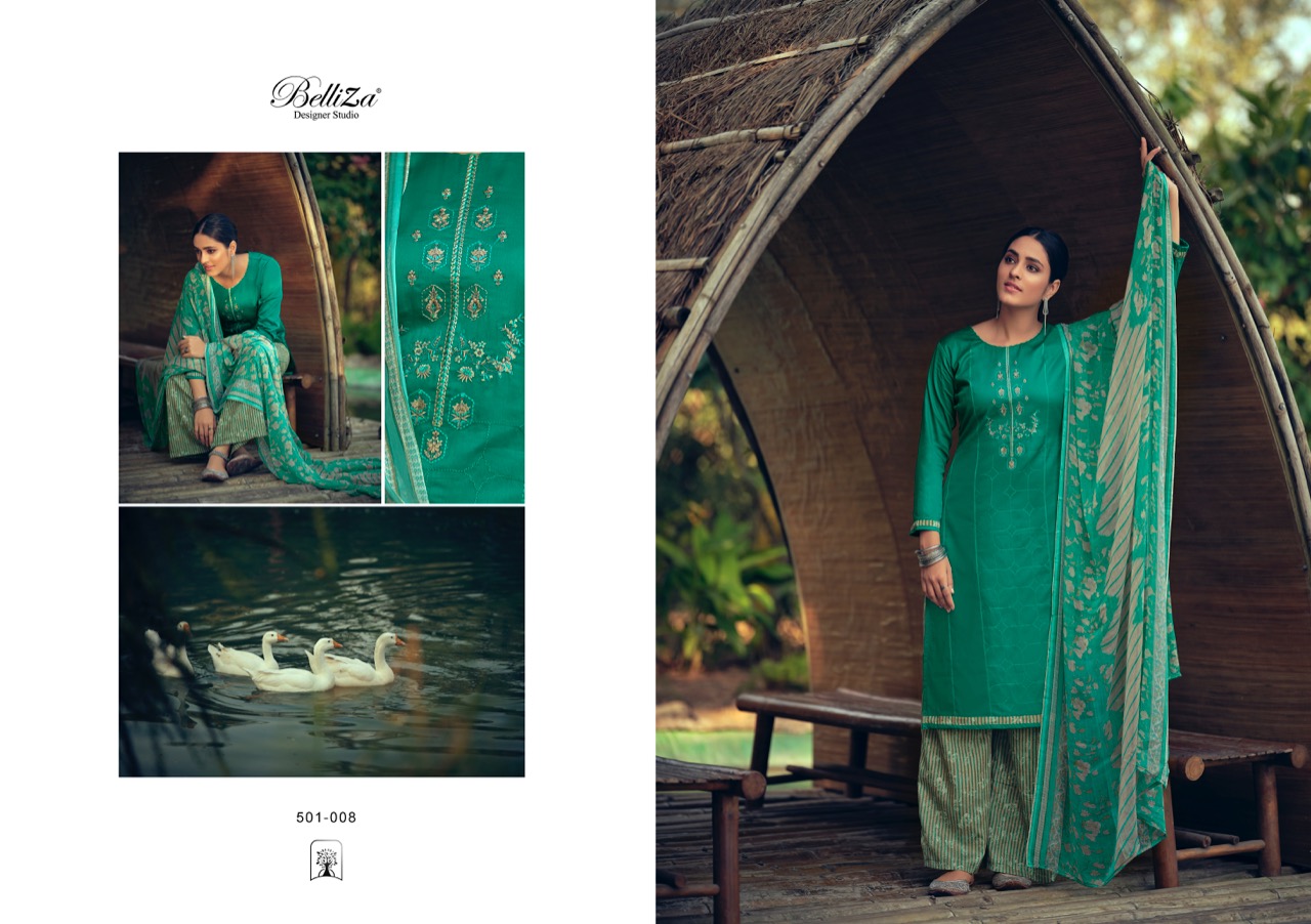 Belliza Presents  Nazar E Patiala  Vol 5 Designer Dress Material