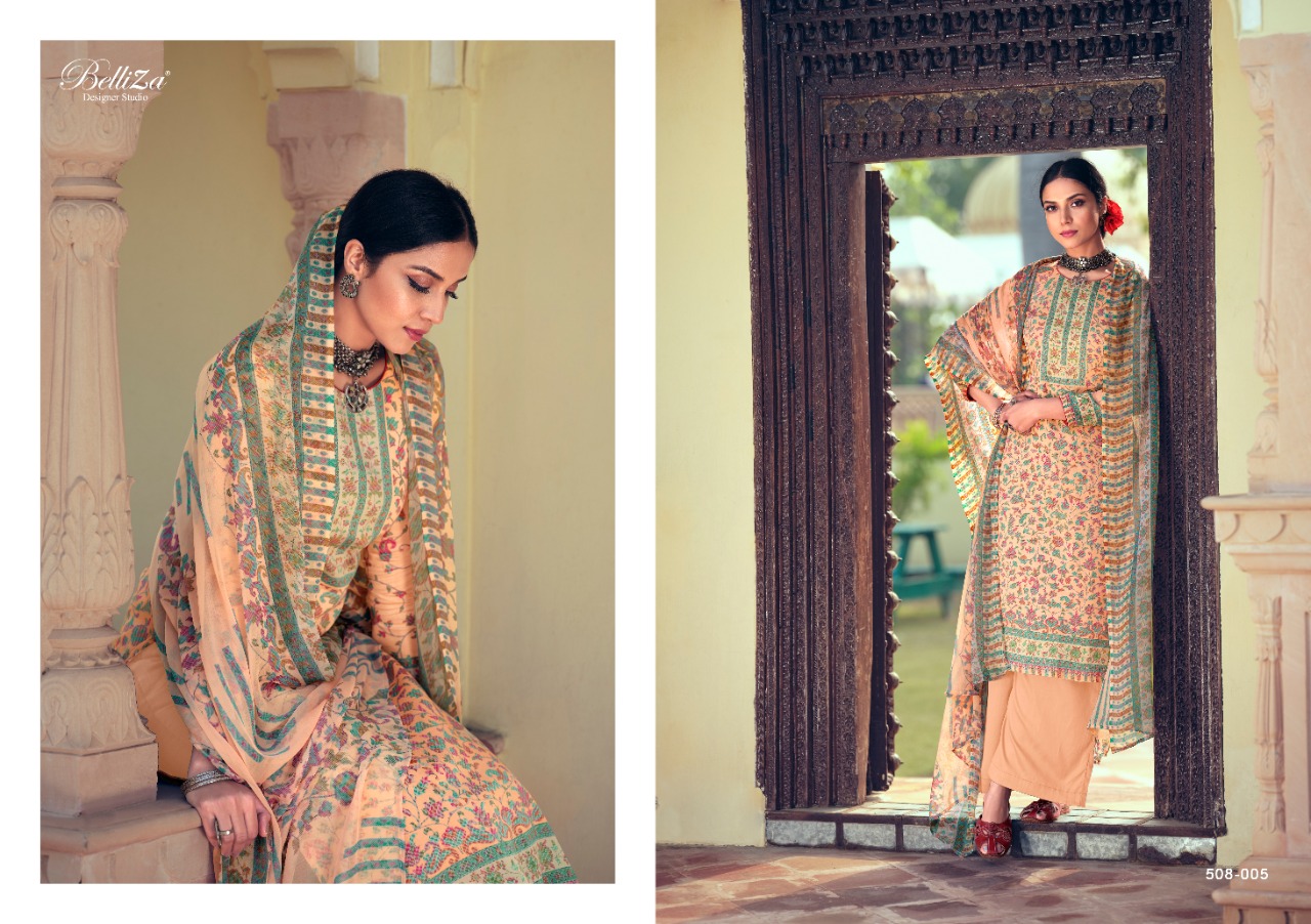 Belliza Presents Swara  Dress Materials Collection