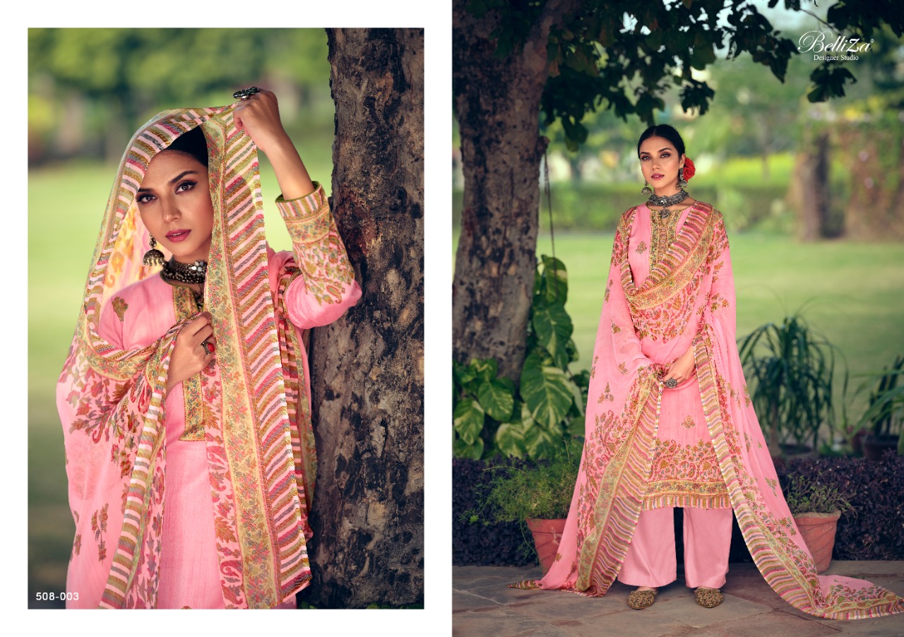 Belliza Presents Swara  Dress Materials Collection