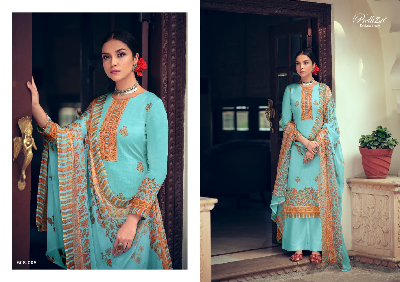 Belliza Presents Swara  Dress Materials Collection