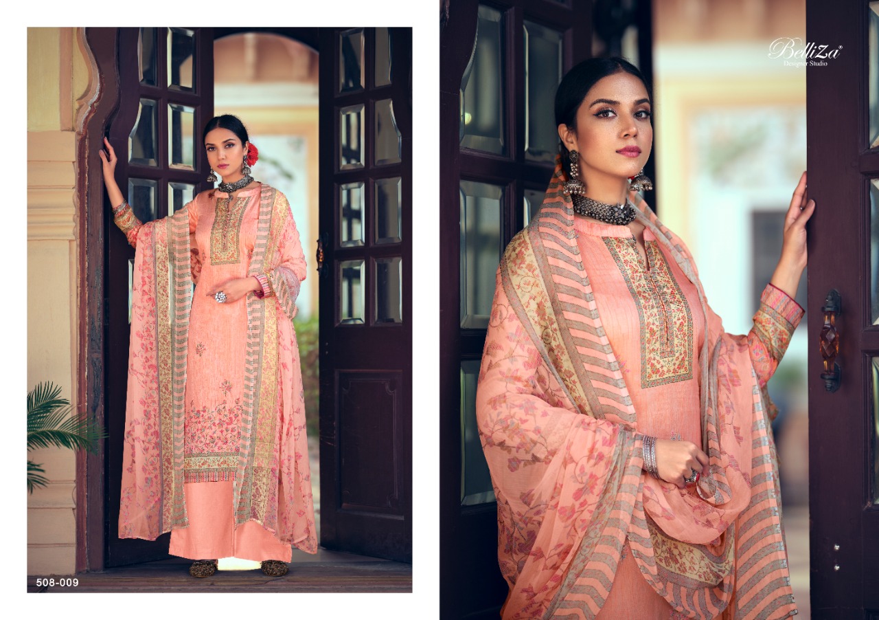 Belliza Presents Swara  Dress Materials Collection