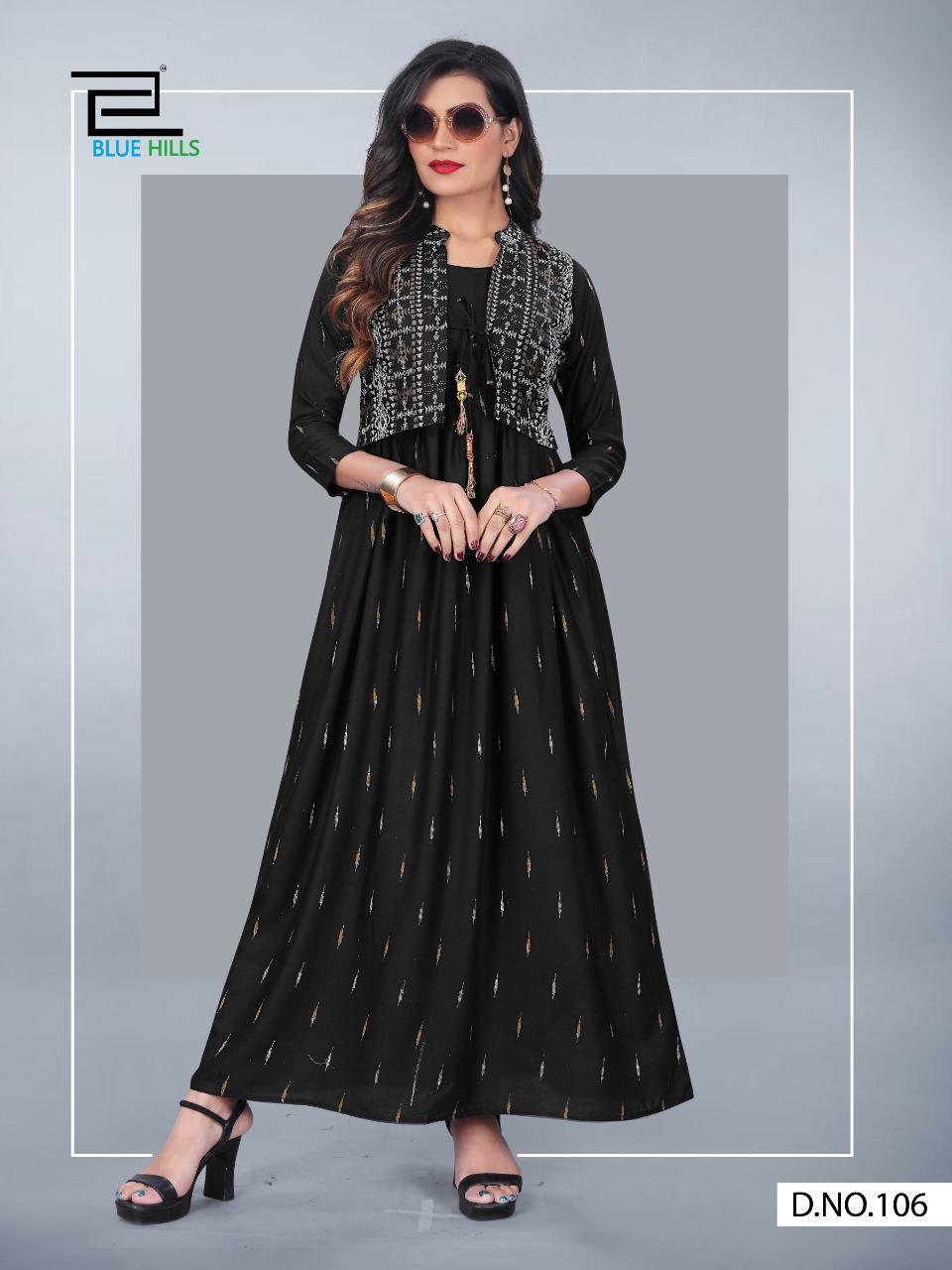 Blue Hills Presents  Aksara Vol 1  Long Kurtis Collection