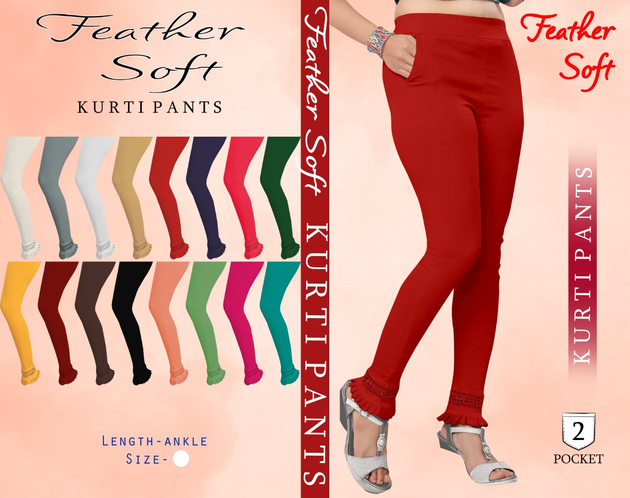 Fc Presents Cotton Lycra Designer Pant
