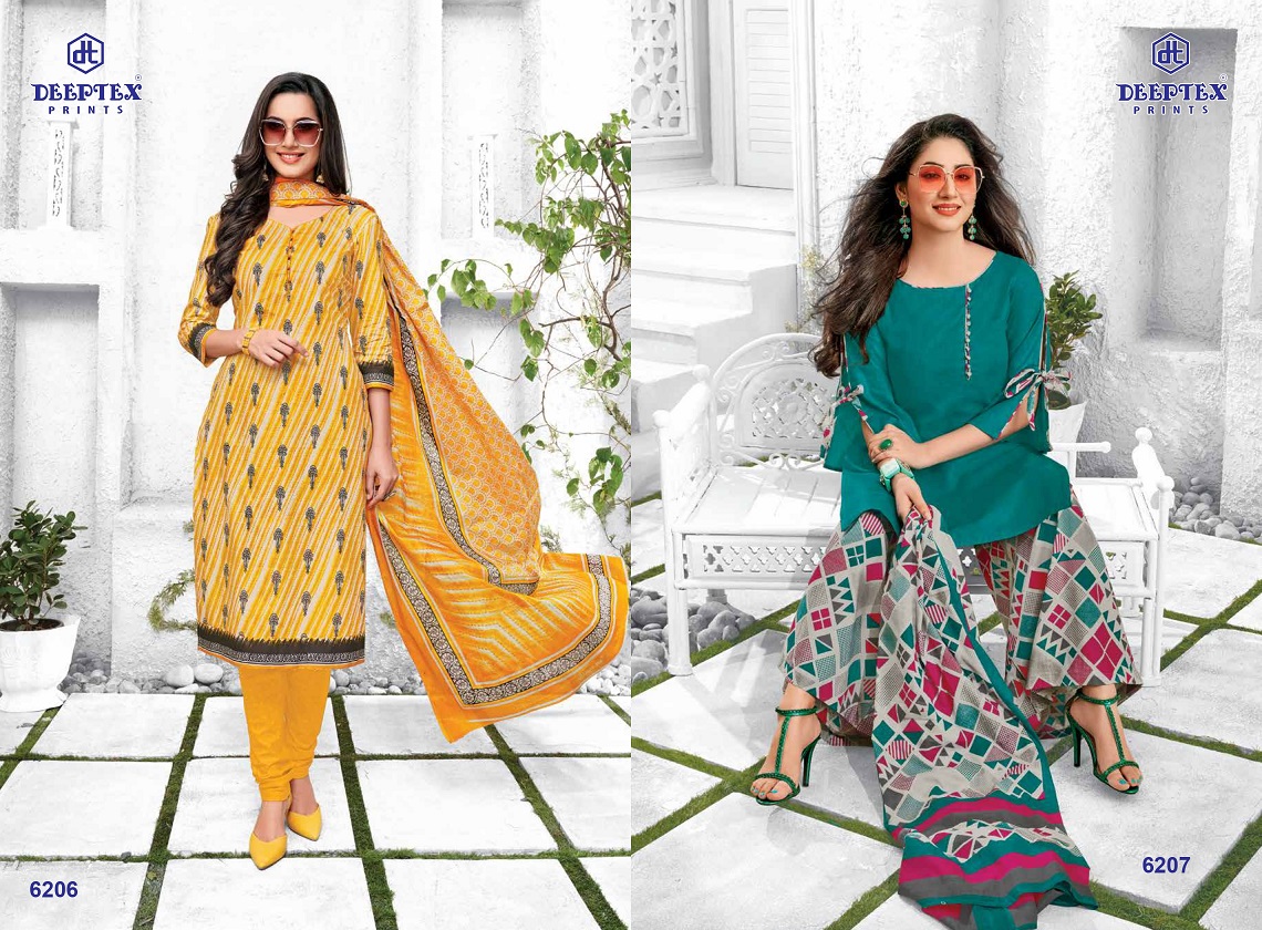 Deeptex Presents  Miss India Vol  62  Dress Material Collection
