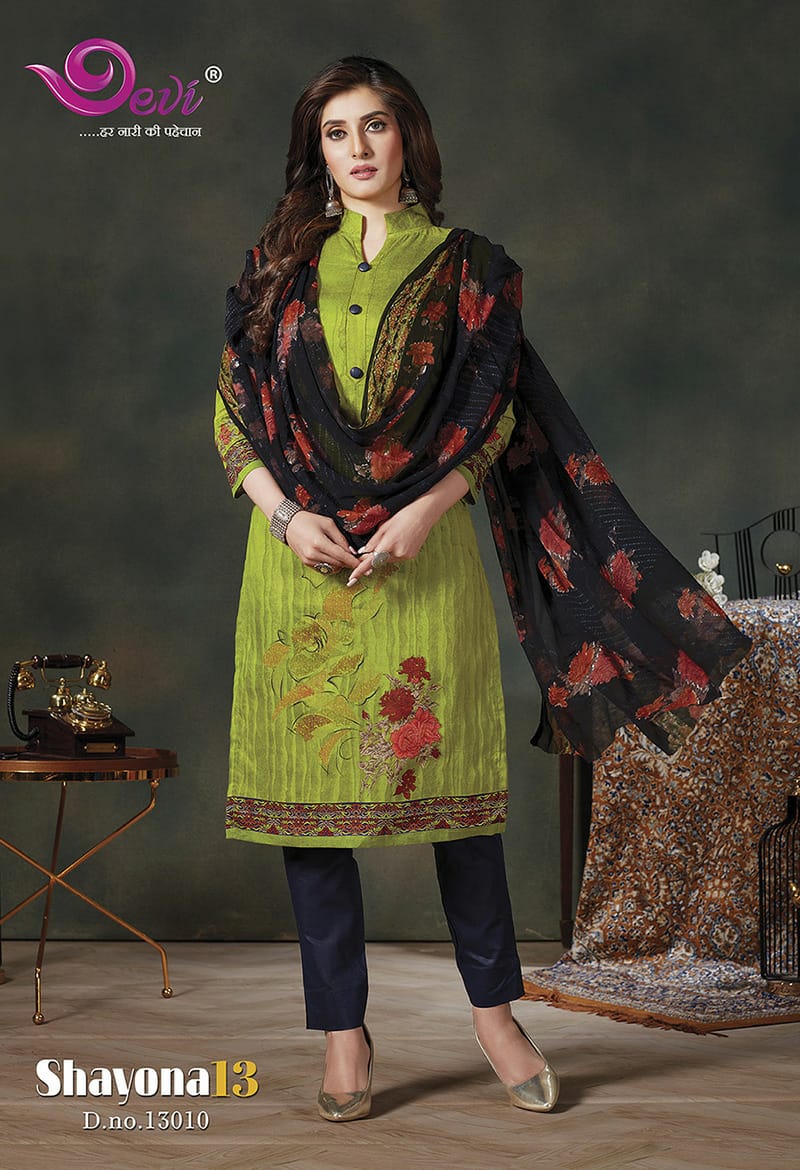 Devi Presents  Shayona Vol  13  Printed Cotton Collection