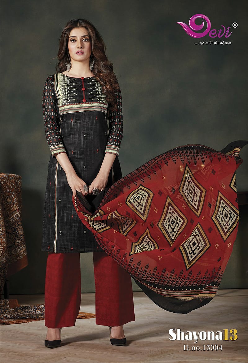 Devi Presents  Shayona Vol  13  Printed Cotton Collection