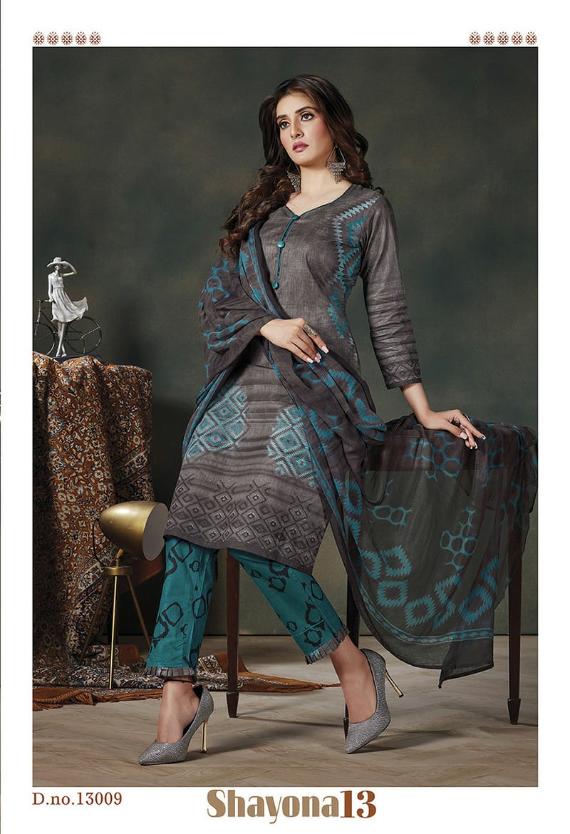Devi Presents  Shayona Vol  13  Printed Cotton Collection