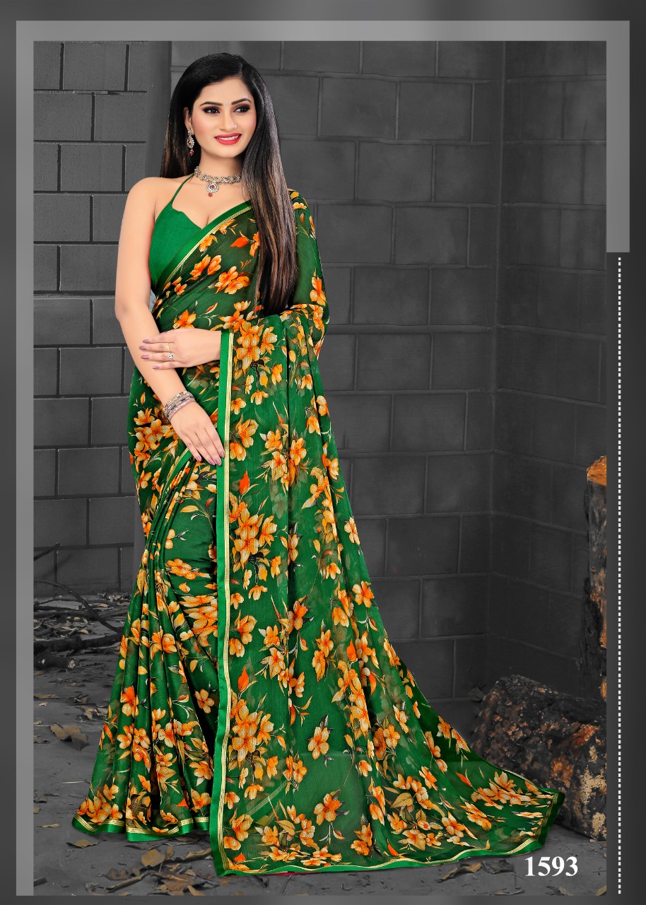 Fc  Presents Nency Vol 3   Printed Sarees Collection