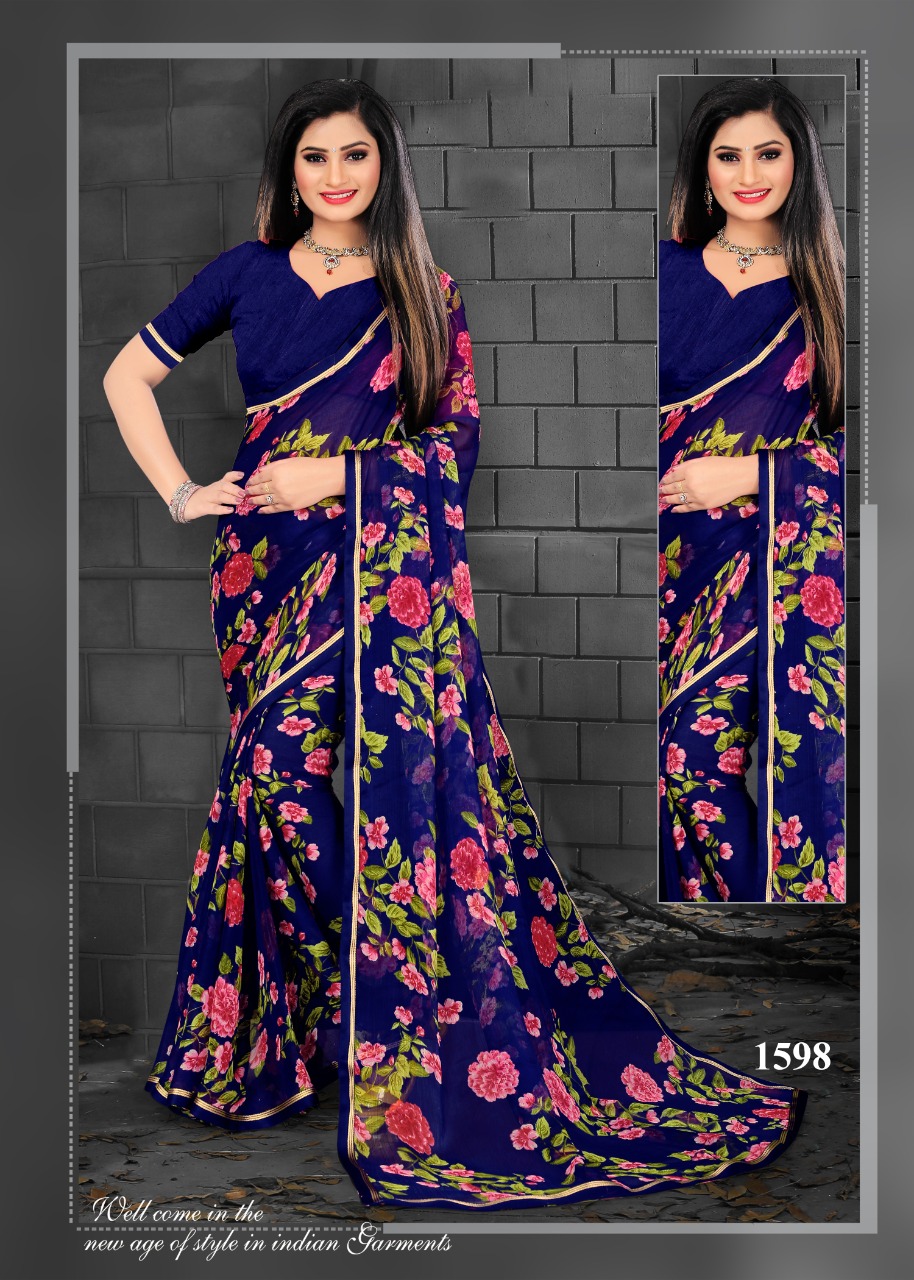 Fc  Presents Nency Vol 3   Printed Sarees Collection