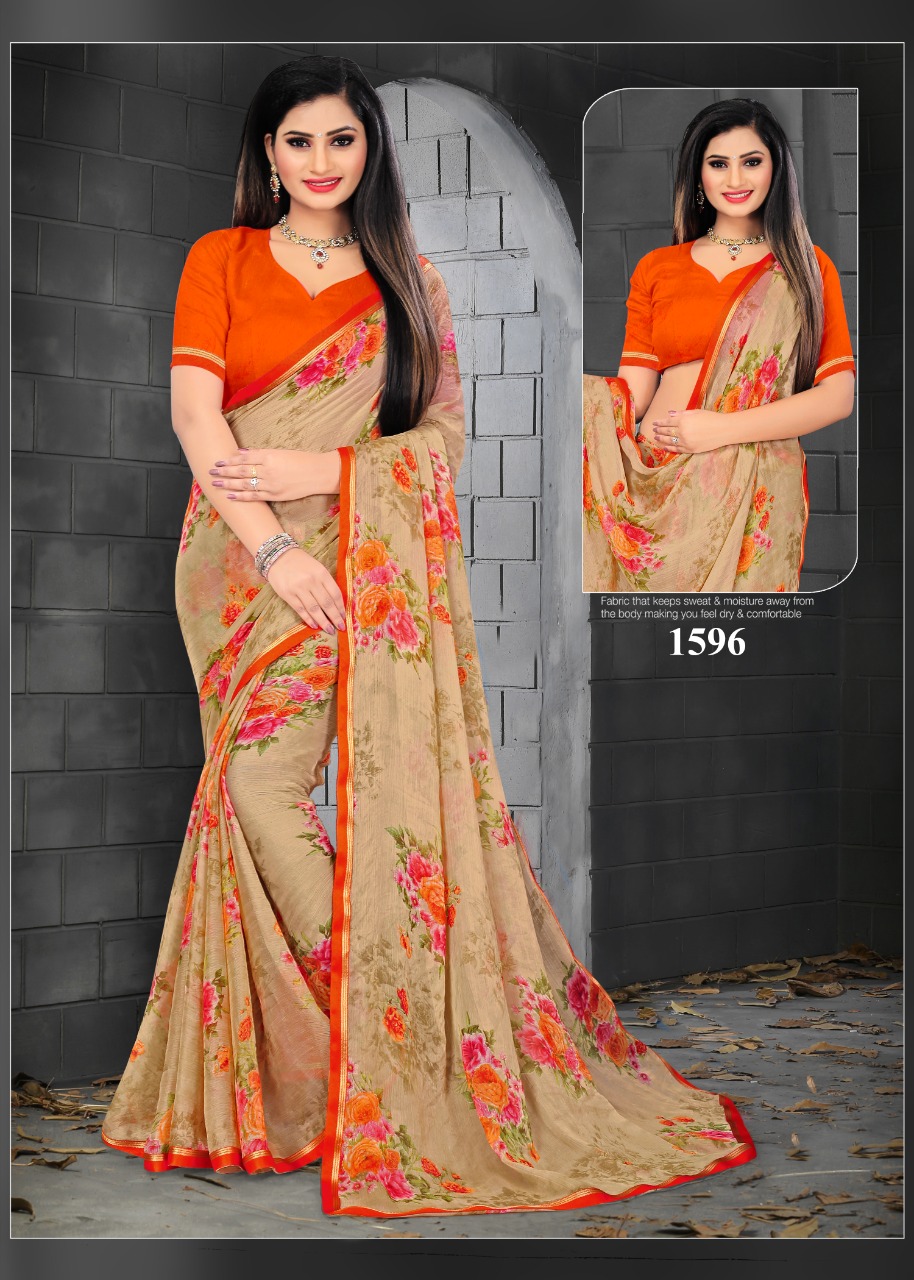 Fc  Presents Nency Vol 3   Printed Sarees Collection