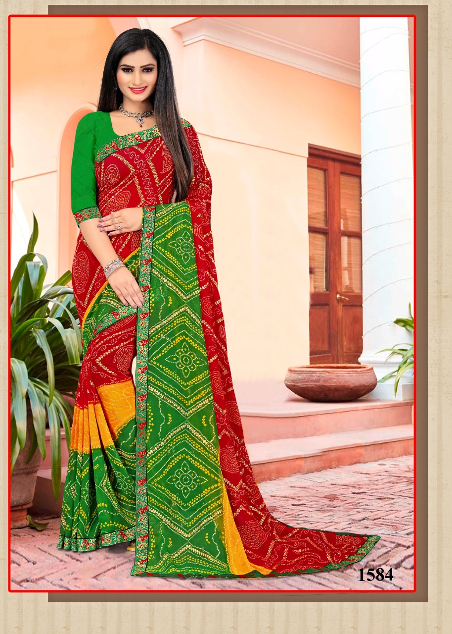 Fc  Presents Odhani Vol 8 Printed Sarees Collection