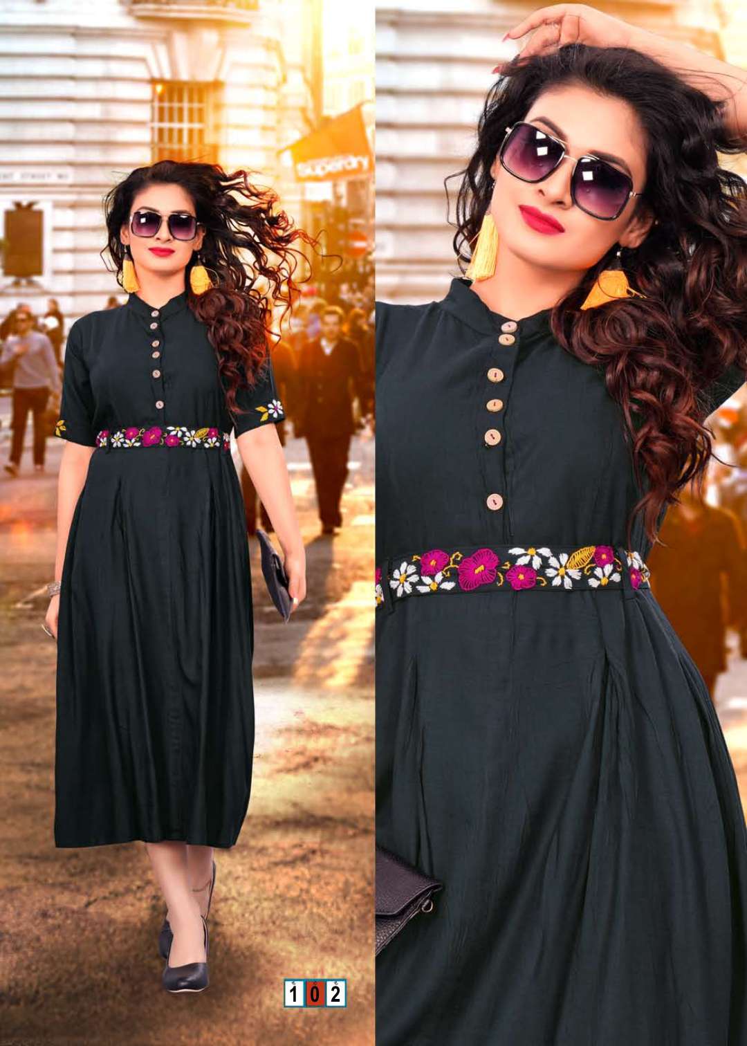 Fc Presents Zoya Designer Fancy  Kurti Collection  (*set With Single,pick And Choice*)